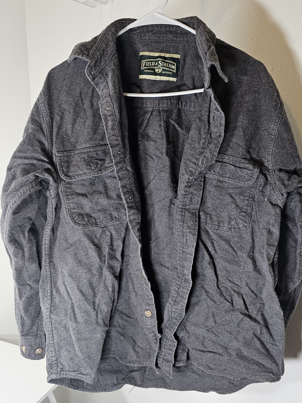 Field & Stream Men’s Dark Gray Utility Jacket Size XL
